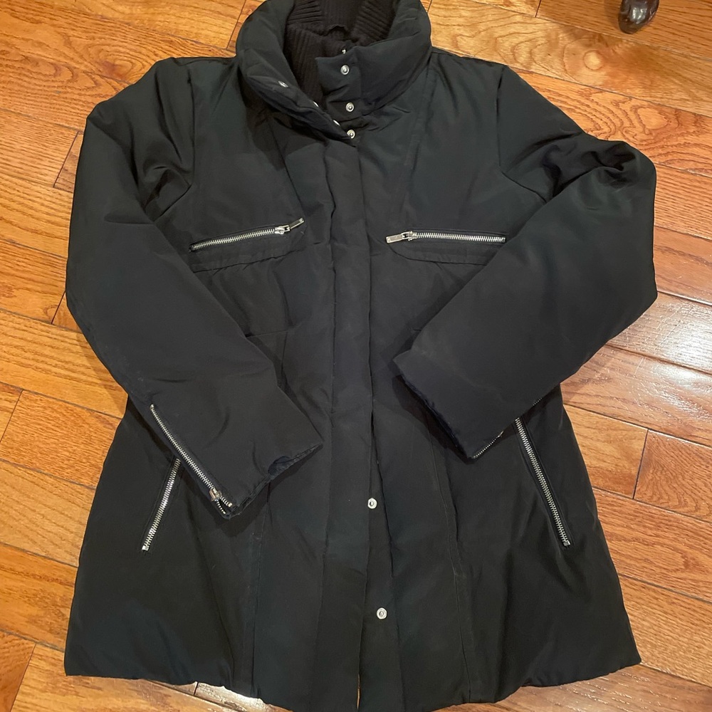 Ladies black winter jacket